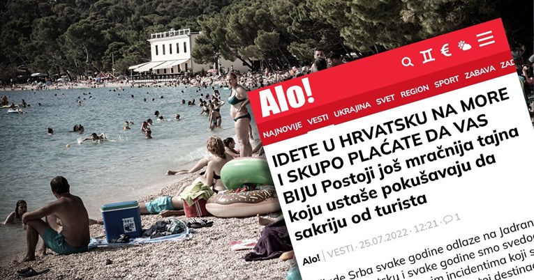 Vučićev tabloid: Nemojte ljetovati u Hrvatskoj, oni tuku i pljačkaju Srbe