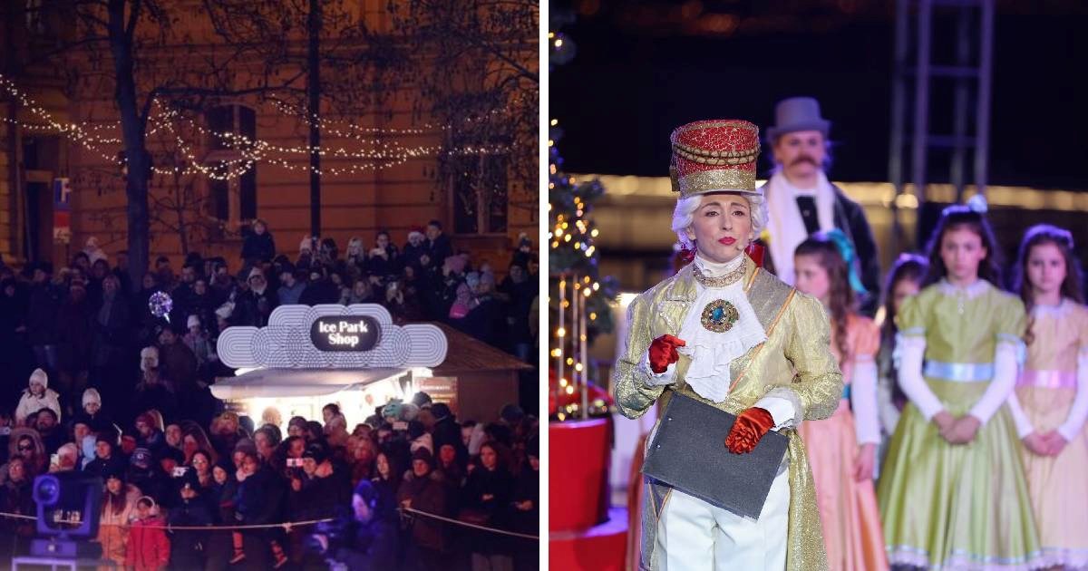 FOTO Otvorenjem Ledenog parka počela je zimska bajka u Zagrebu