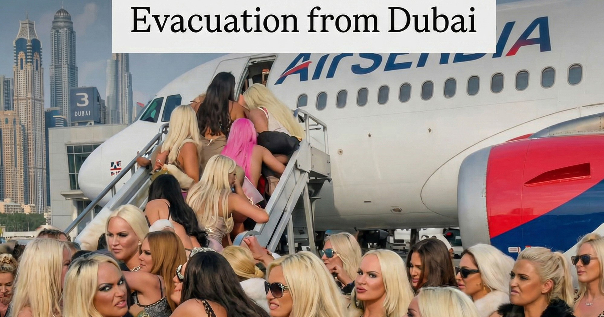 Internet je pun memova o stanju u Dubaiju 😶