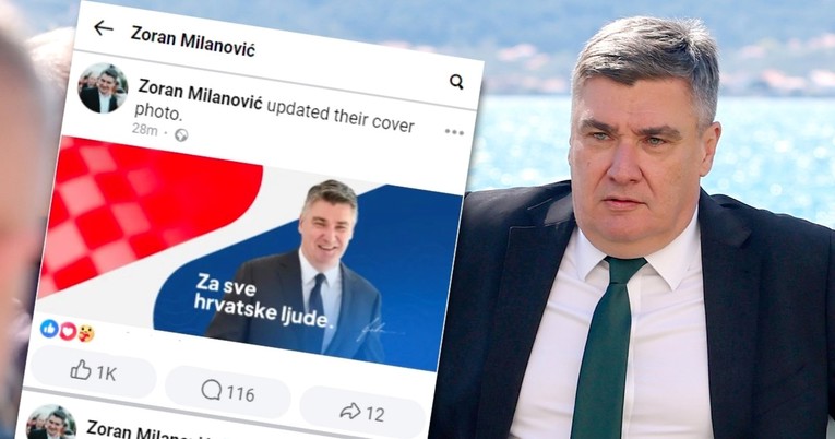 Milanović objavio novu fotku na Fejsu: "Za sve hrvatske ljude"
