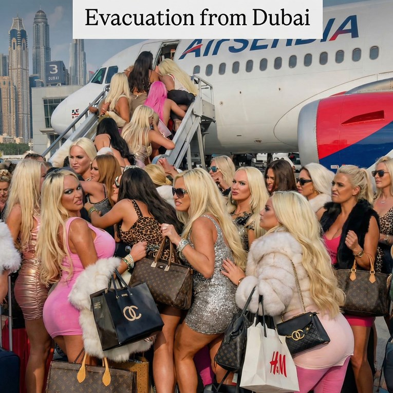 Internet je pun memova o stanju u Dubaiju 😶