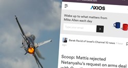 Američki portal Axios: Prodaja izraelskih aviona Hrvatskoj je propala