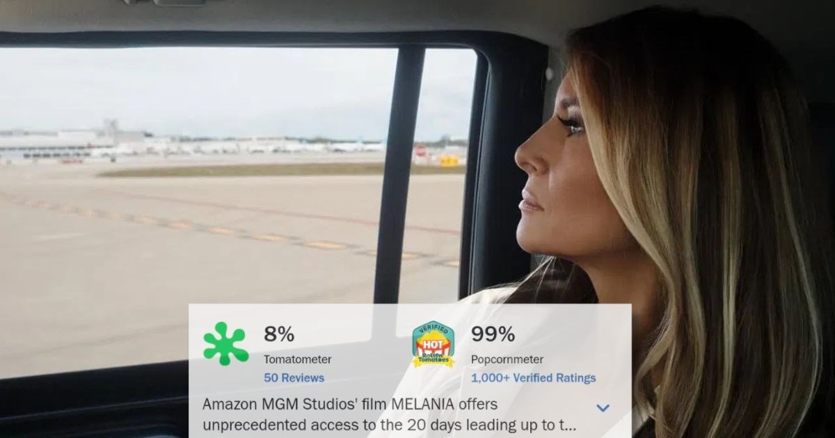 Publika je dokumentarcu o Melaniji dala 99%, a kritika 8%. Oglasio se Rotten Tomatoes
