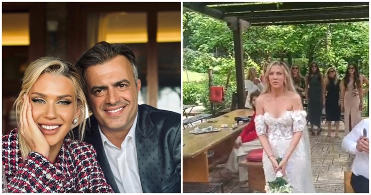 Sergej Trifunović pokazao dio atmosfere s vjenčanja s 24 godine mlađom suprugom