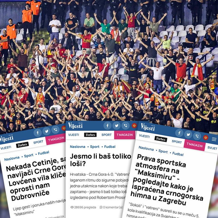 Crnogorci: Hrvati su poštovali našu himnu, a mi smo pljeskali njihovim vatrogascima