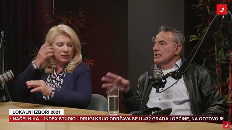 VIDEO Burno u Index studiju: Kalinić se svađao s Marasom i Vesnom Škare Ožbolt