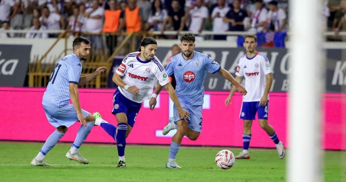 Krovinović prolazi četvoricu, a peti mu kreće u susret. Pogledajte što je slijedilo