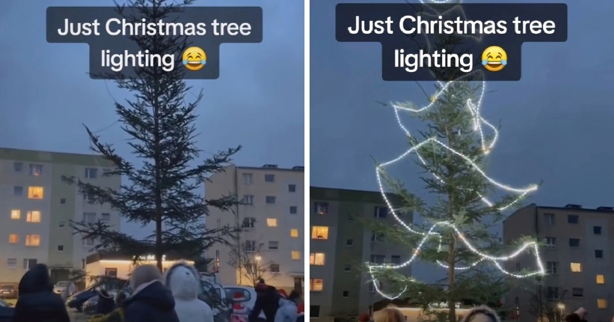 3.2 milijuna pregleda: Božićno drvce u Poljskoj je hit na TikToku