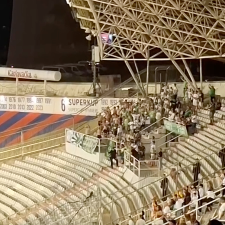 Žalgiris je ukupno dobio devet golova od Hajduka. Pogledajte njihove navijače