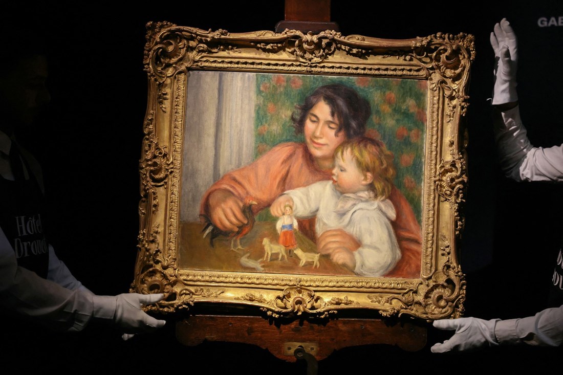 Renoirova slika sina Jeana, poznatog redatelja, prodavat će se na dražbi u Parizu