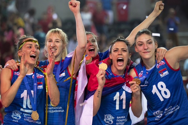 Hrvatski savez čestitao srpskim odbojkašicama na europskoj tituli