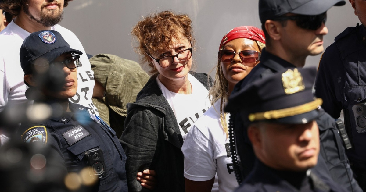 Susan Sarandon uhićena na velikom prosvjedu zbog Netanyahua