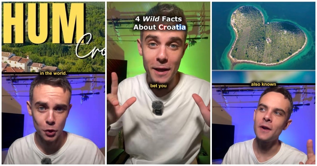 Amerikanac otkrio četiri činjenice o Hrvatskoj, tvrdi da su "nevjerojatne i lude"