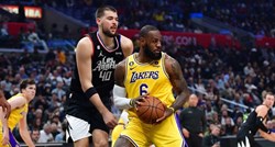 Zupčevi Clippersi deveti put zaredom pobijedili Lakerse, ozlijedio se LeBron James