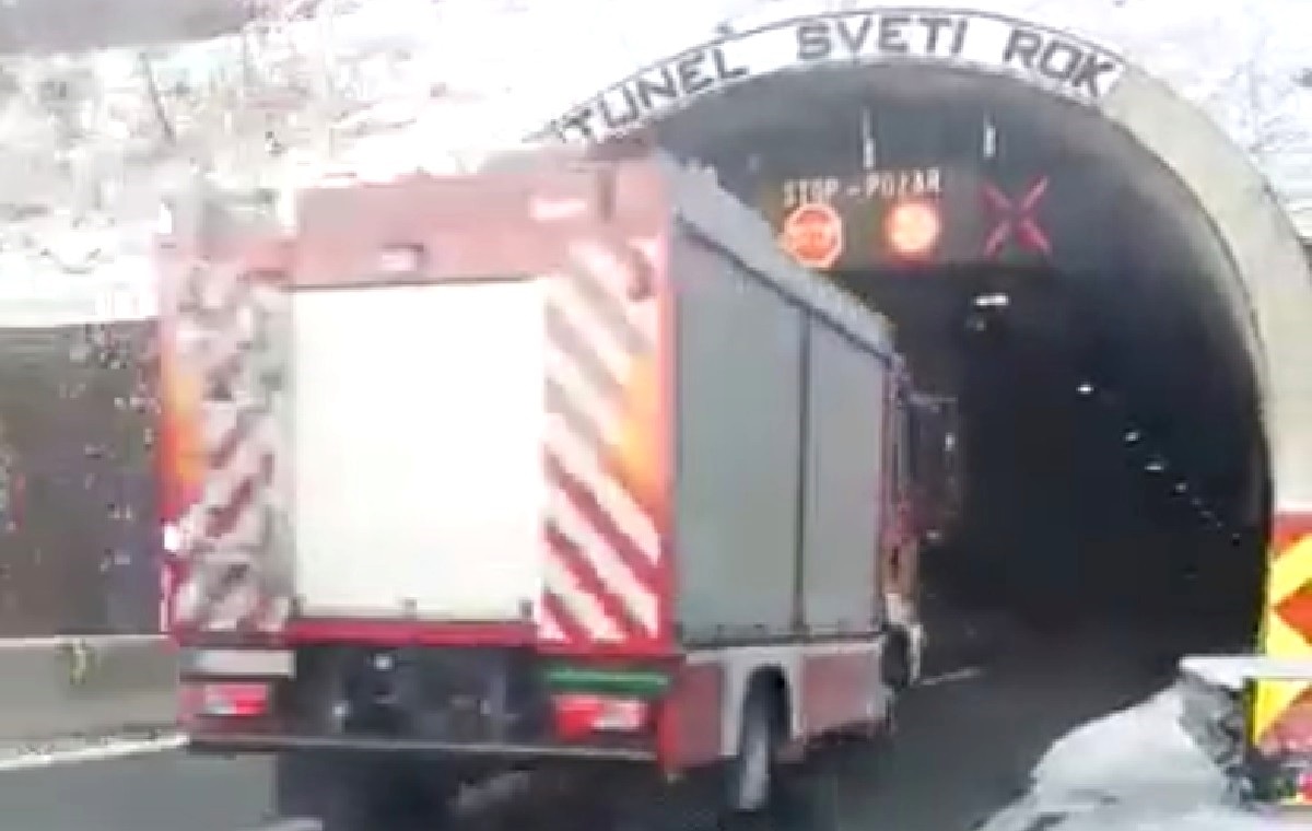 Ipak ništa nije gorjelo u tunelu Sveti Rok, bila je greška na dojavnom sustavu