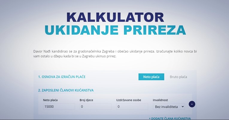 Nađi obećava ukidanje prireza u Zagrebu, sad možete izračunati koliko biste uštedjeli