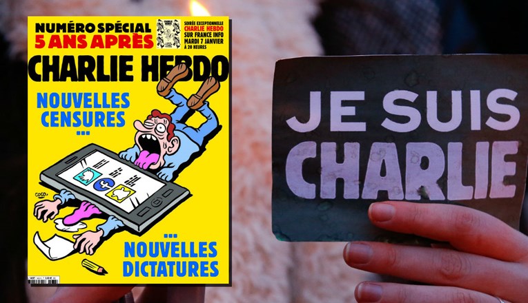Pogledajte naslovnicu Charlie Hebdoa za petu godišnjicu masakra