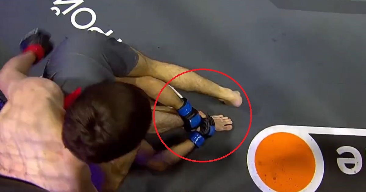 Pogledajte najbizarniji završetak MMA borbe ikad. Borac sam sebi napravio polugu