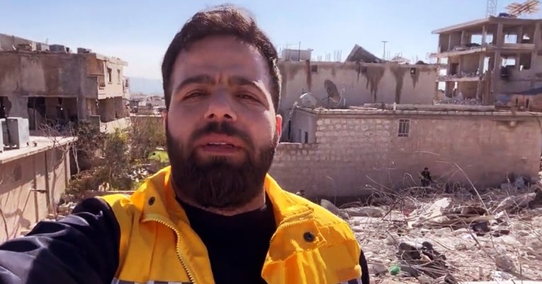 VIDEO Volonter iz Sirije: Bombe pa potres. Kao da nam je sudbina biti pod ruševinama