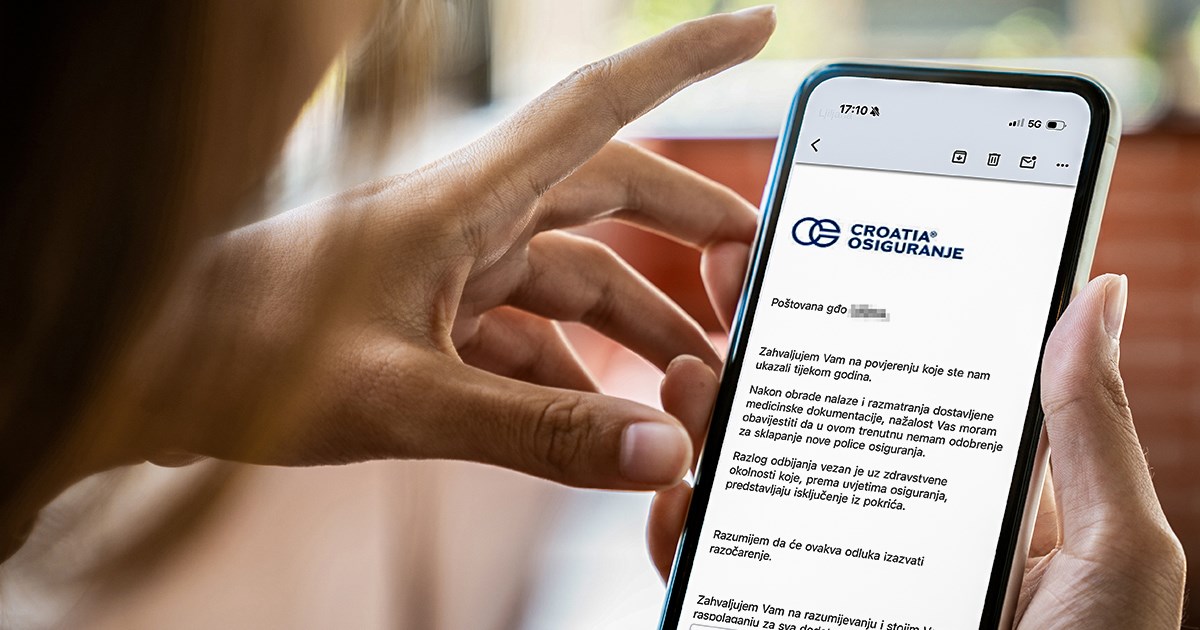 Osiguravajuća kuća joj odbila produžiti policu kad je dobila rak. "To je praksa"