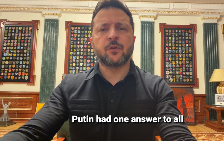 Zelenski: Rusi nam napali elektranu NAKON objave primirja, obavijestio sam Trumpa