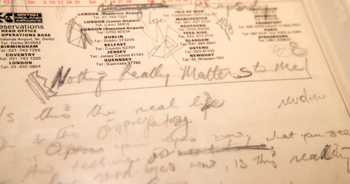 Stara skica Freddieja Mercuryja prodana je na dražbi za 1.6 milijuna eura