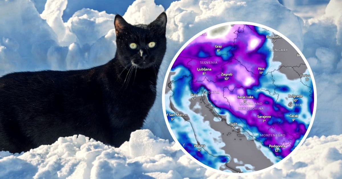 Stiže žestoka promjena, u Lici moguć metar snijega.  Meteorolog: Vraćamo se u zimu