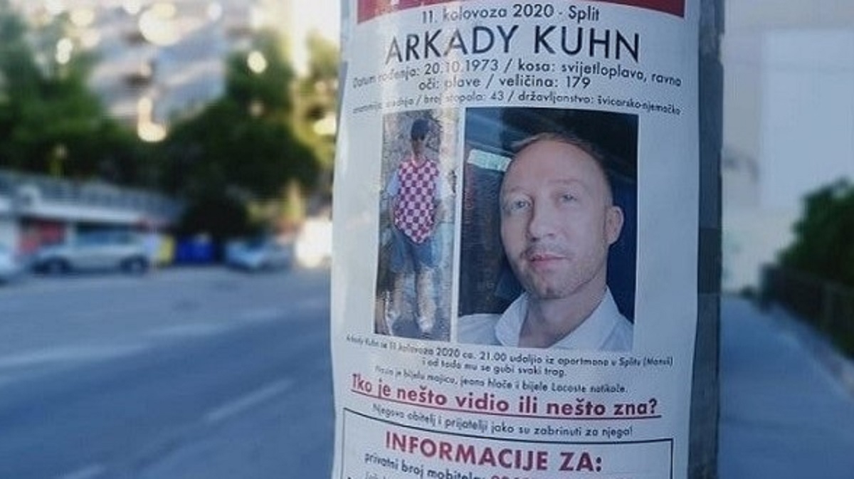 U Splitu lani nestao turist. Sad su se opet pojavili plakati s njegovom slikom