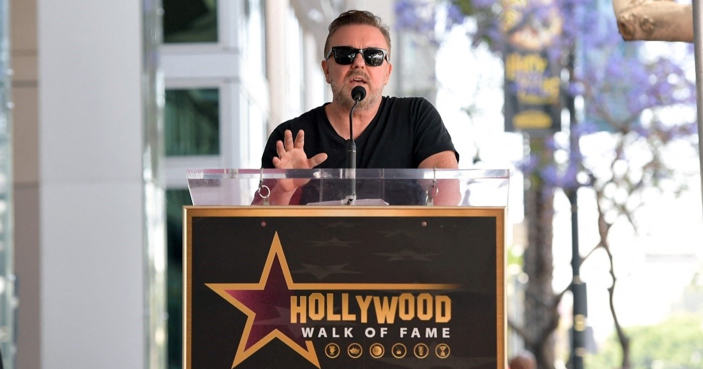 Ricky Gervais dobio zvijezdu na Stazi slavnih