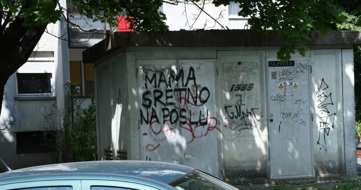 Grafit u Sisku mogao bi izmamiti osmijeh na lice mnogim majkama