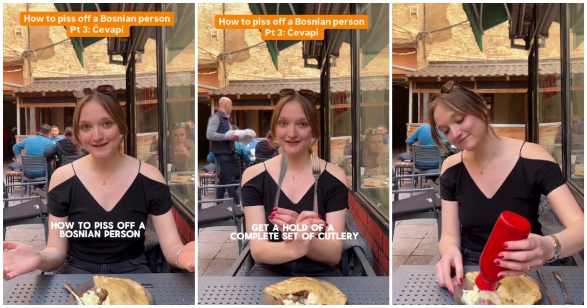 Parižanka koja živi u Sarajevu jela ćevape s kečapom: "Evo kako iznervirati Bosance"