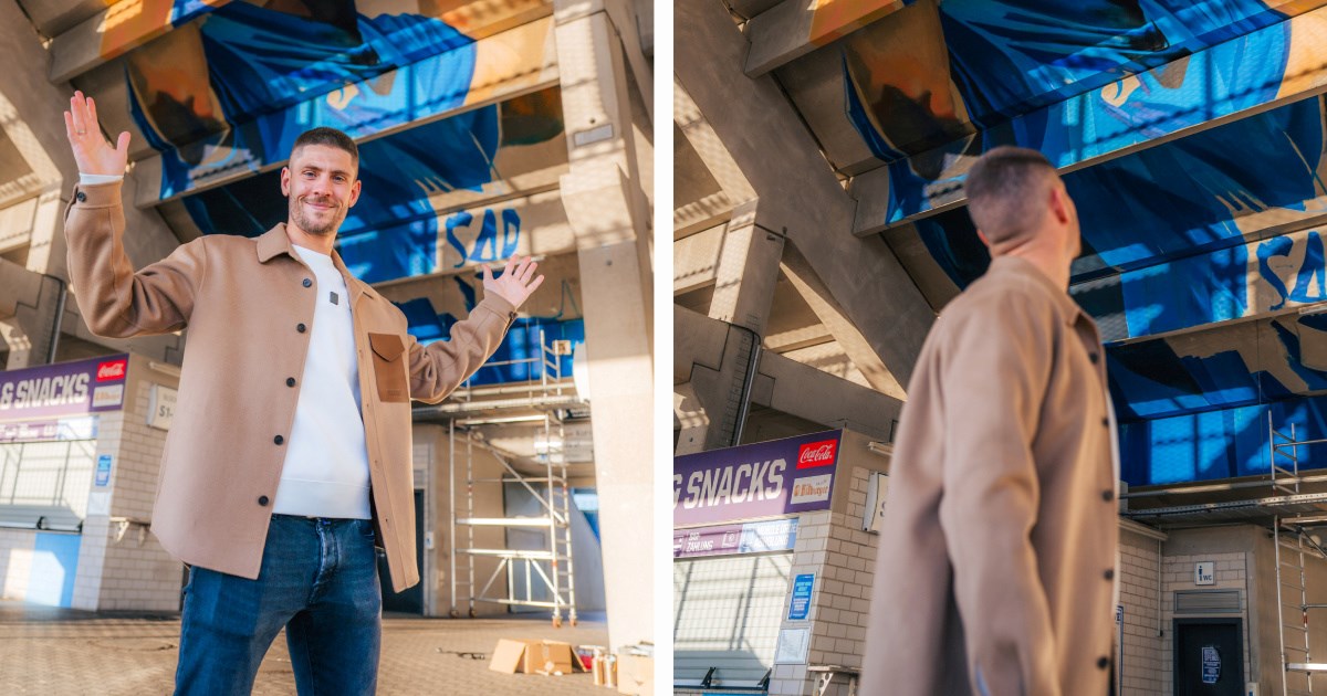 FOTO Hoffenheim posvetio ogroman mural Kramariću na zidu stadiona