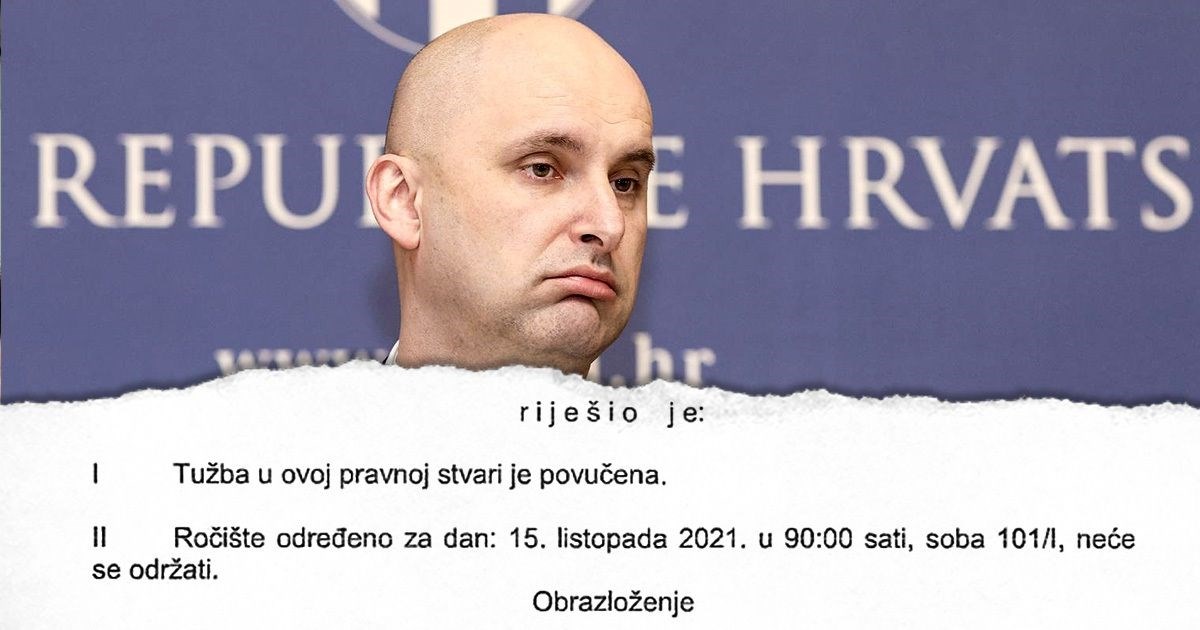 Bivši Plenkovićev ministar Tomislav Tolušić povukao tužbu protiv Indexa