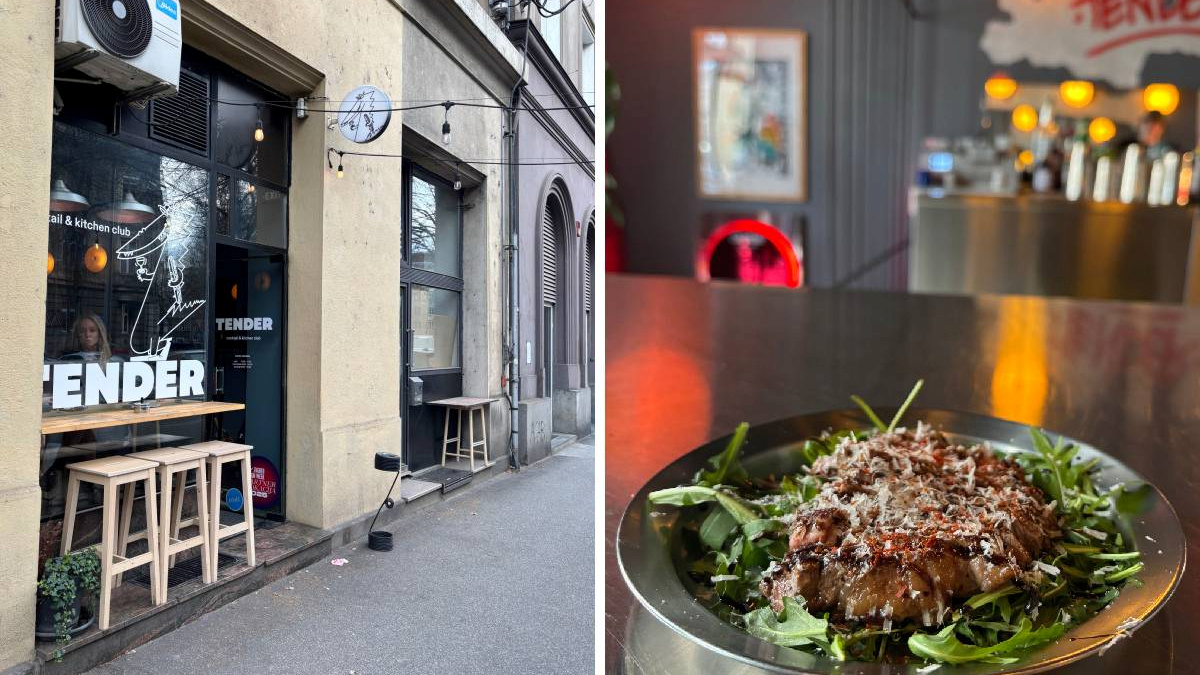 Tamo se možete najesti, popiti i slušati gramofonske ploče. Bila sam u Tenderu