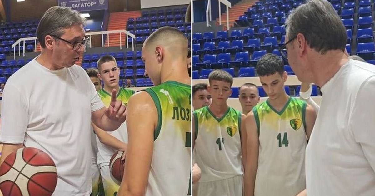 Vučić, trener juniora: "Jak faul pod košem! Ne možemo mu ništa - jak faul pod košem!"