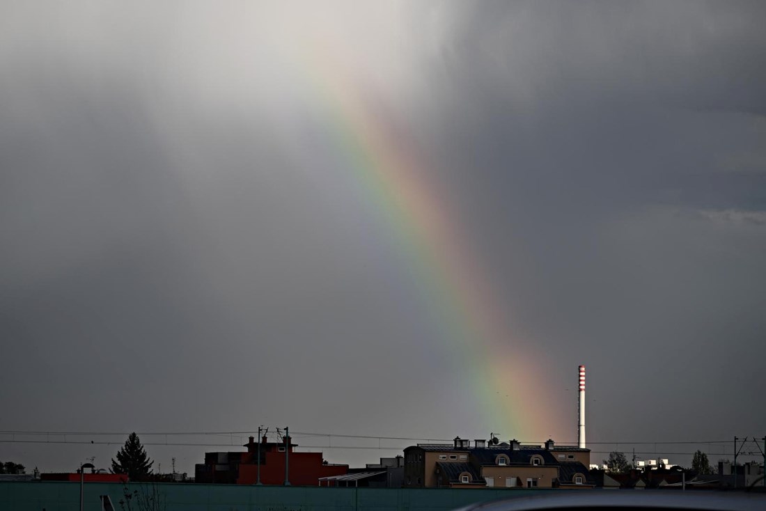 FOTO Nakon nevremena na nebu iznad Zagreba pojavila se duga