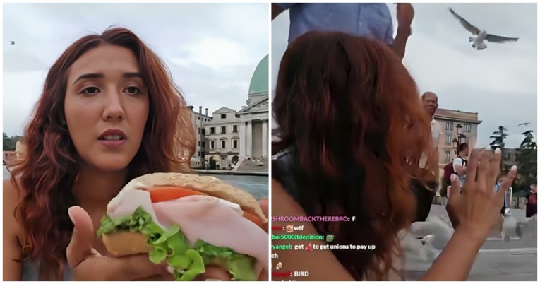 Snimala se u Veneciji kako jede sendvič, ono što se zatim dogodilo nasmijalo ljude  