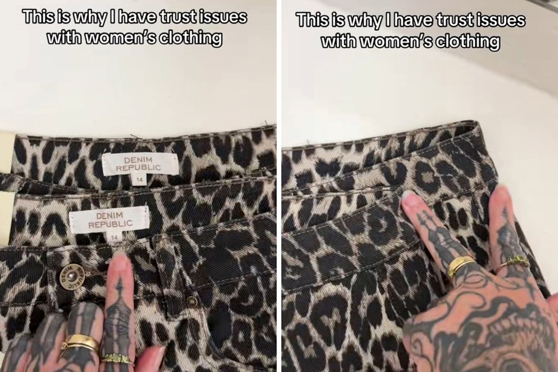 Pokazala traperice istog modela i veličine. Ljudi kažu: "Ovo se stalno događa"