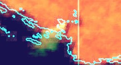 Ovako izgleda snimka požara u Zatonu s visine od 36.000 kilometara