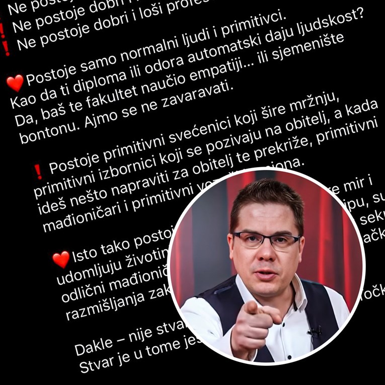 Luka Vidović: Primitivni izbornici se pozivaju na obitelj, pa te zbog nje prekriže