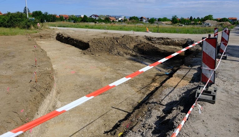 Na gradilištu u Velikoj Gorici radnici pronašli dva projektila
