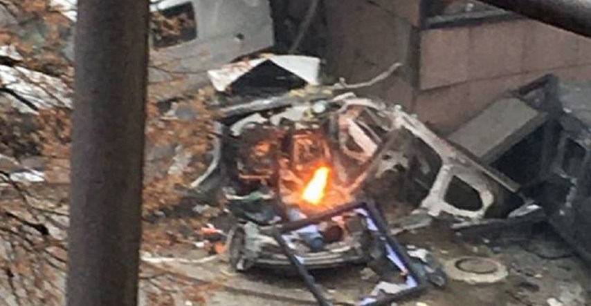 Eksplozija plinske boce ispred zgrade RTS-a u Beogradu, poginuo radnik