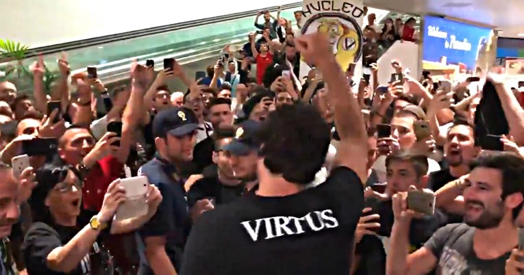 VIDEO Teodosića u Bologni dočekao aerodrom pun navijača