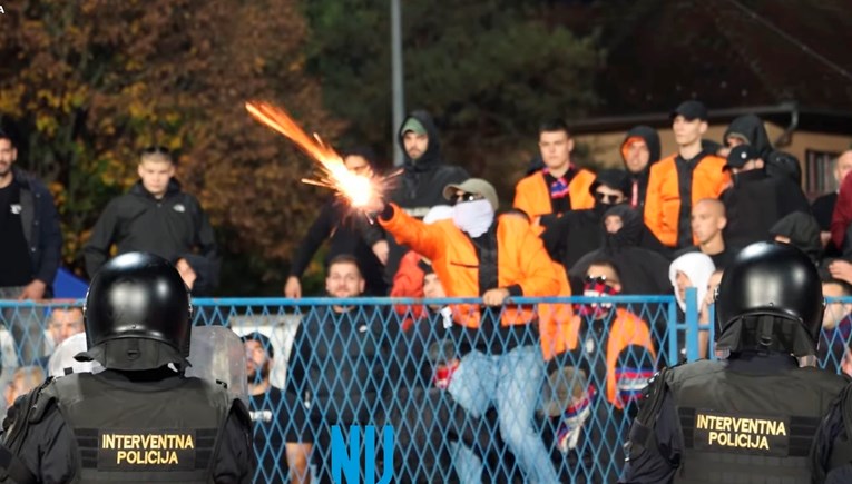 Priveden Torcidaš (26) koji je Vinkovčane gađao signalnim raketama