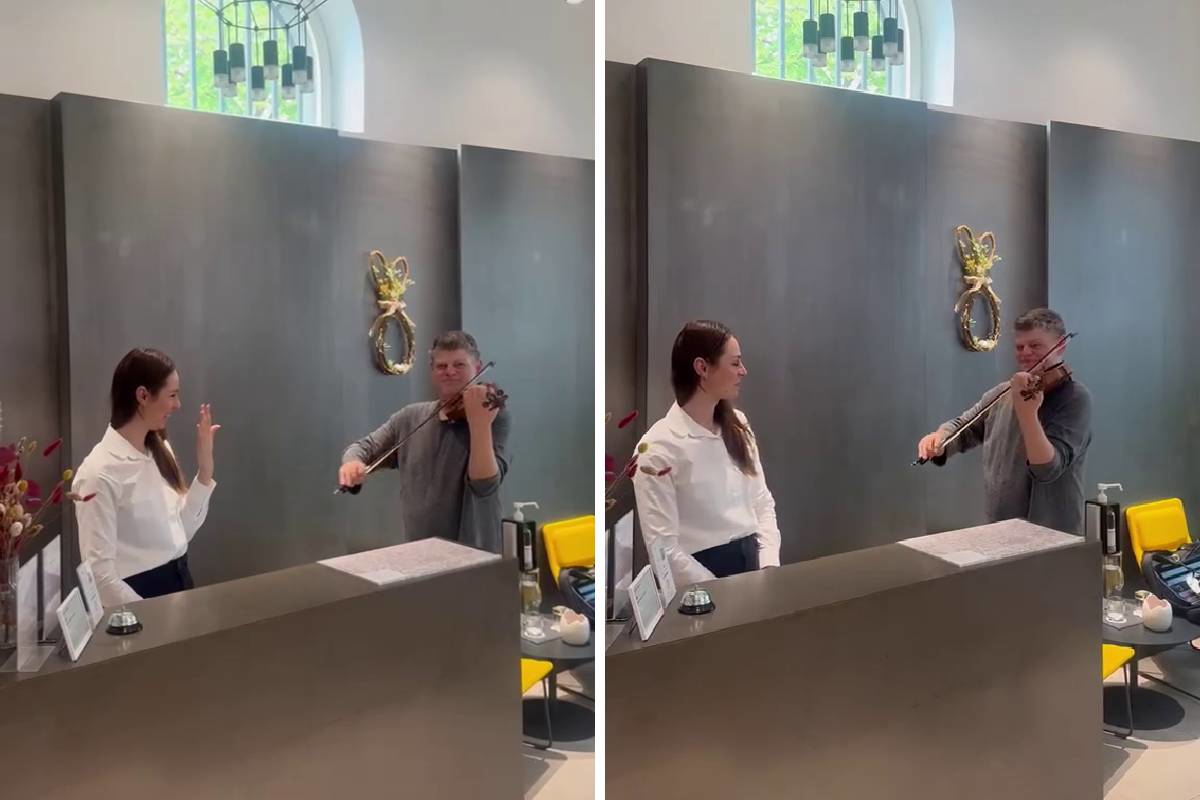 Slavni violinist iznenadio djelatnicu hotela u Zagrebu, njegova gesta dirnula mnoge