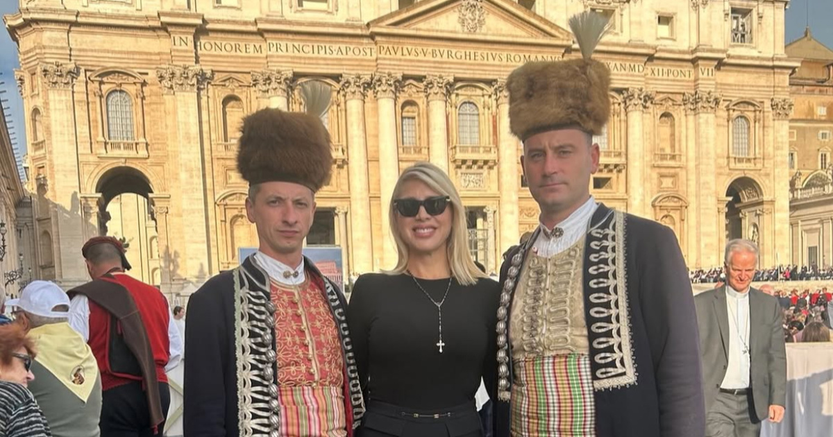 Mirta Šurjak pohvalila se fotografijom iz Vatikana: "Blagoslov, čast i ponos"