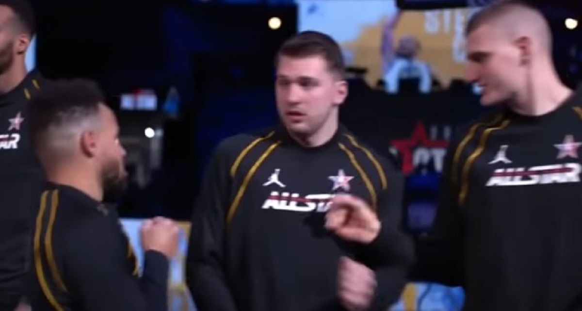 Curry je viknuo na Dončića, a on se smrznuo. Pogledajte viralnu scenu s All-Stara