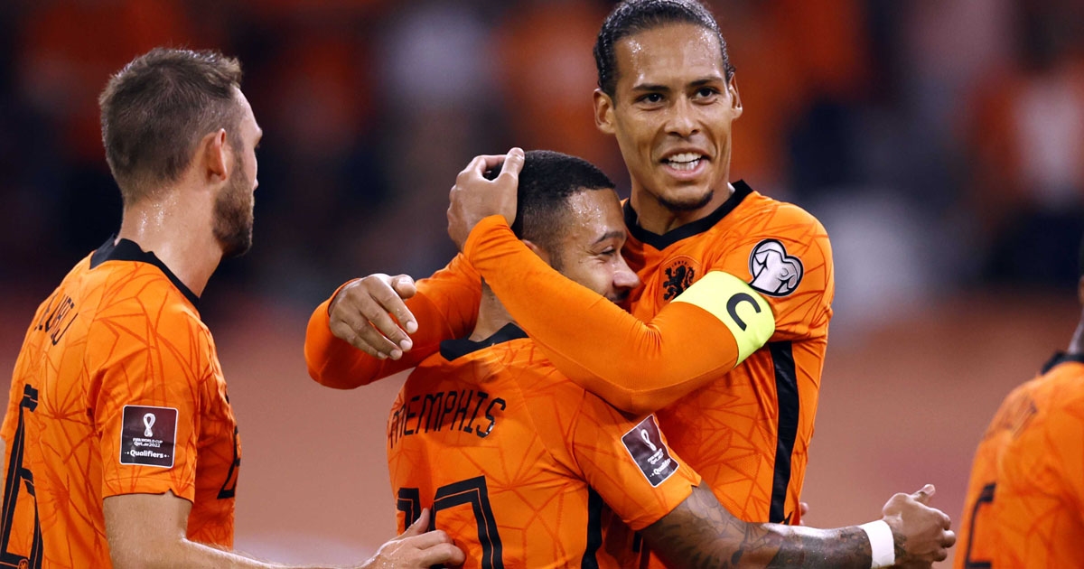 Haland i Depay zabili hat-trick, Danci zabili pet komada