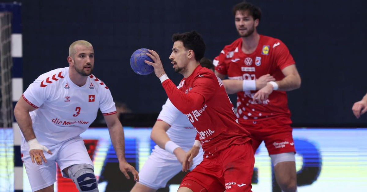 Hrvatski rukometaši odigrali neriješeno u drugoj prijateljskoj utakmici sa Švicarskom