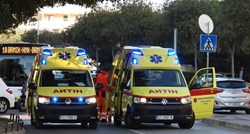 Sudar auta i motora u Splitu, jedna osoba ima ozljede opasne po život